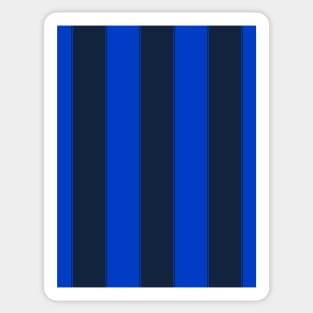 Sunderland Retro Blue Navy Striped Away 2008 Sticker